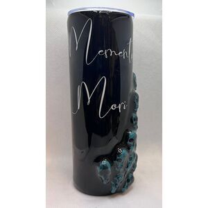 Memento Mori/Tempus‎ Fugit Skull 3-d Tumbler Remember we Must Die/Time Flies